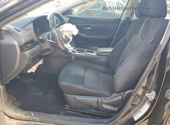 3N1AB8CV8PY227461 2023 NISSAN SENTRA Black Widok wnętrza z przodu
