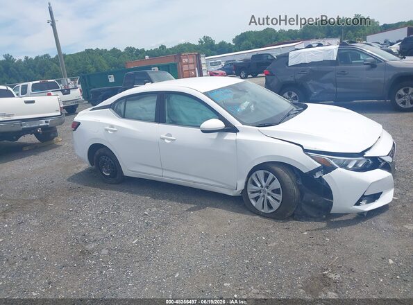 3N1AB8CV8PY254711 2023 NISSAN SENTRA White Vista interior trasera