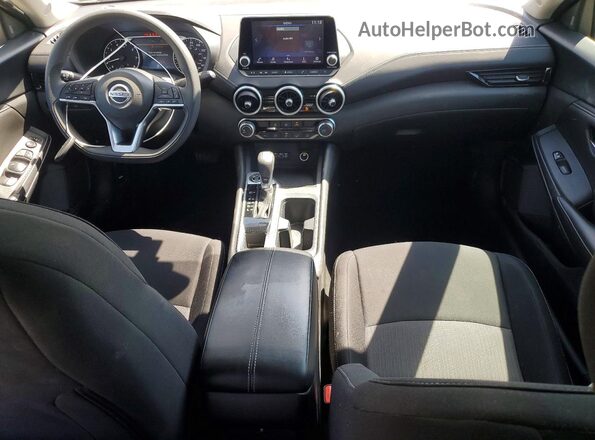 3N1AB8CV8PY271993 2023 NISSAN SENTRA Серебряный Вид панели приборов