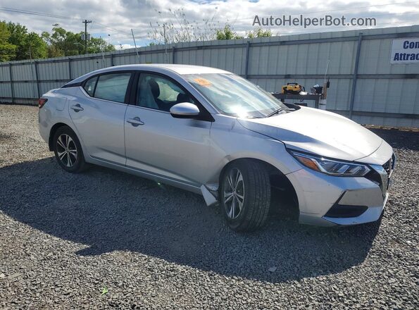 3N1AB8CV8PY272822 2023 NISSAN SENTRA Silver Front right