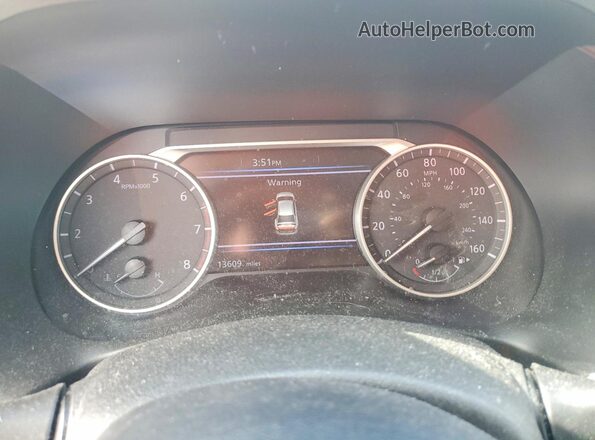3N1AB8CV8PY272822 2023 NISSAN SENTRA Silver Instrument cluster view