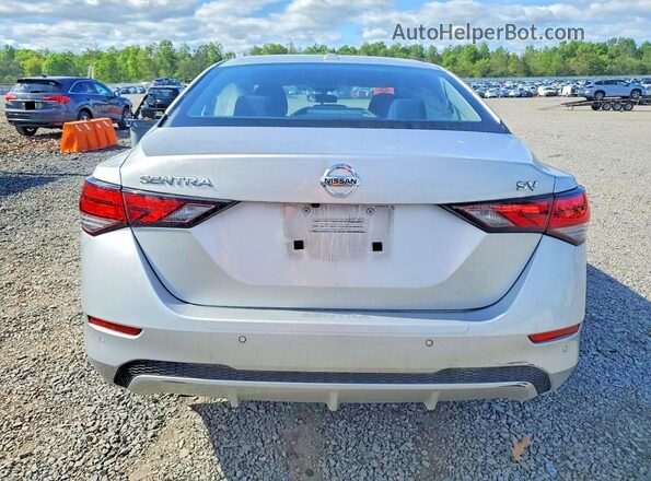 3N1AB8CV8PY272822 2023 NISSAN SENTRA Silver Rear view