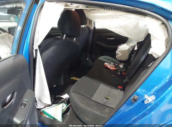 3N1AB8CV8PY273274 2023 NISSAN SENTRA Blue Вид наклейки з VIN-кодом