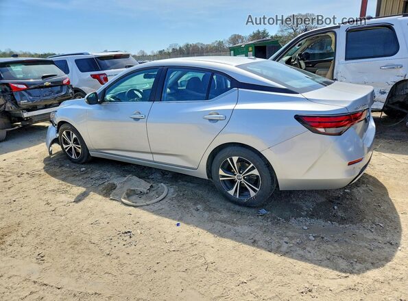 3N1AB8CV8PY299745 2023 NISSAN SENTRA Silver Trasero izquierdo