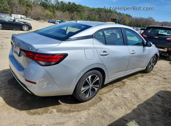 3N1AB8CV8PY299745 2023 NISSAN SENTRA Silver Trasero derecho