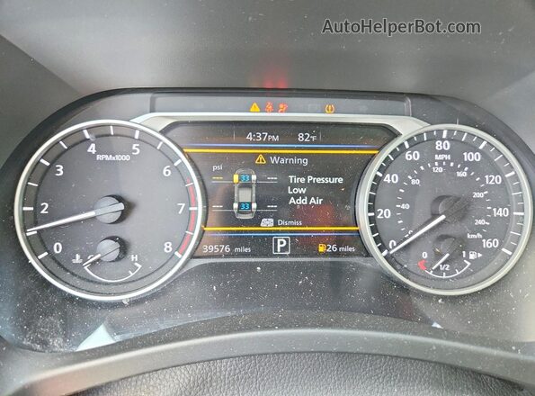 3N1AB8CV8RY225843 2024 NISSAN SENTRA Gray ხელსაწყოთა პანელის ხედი