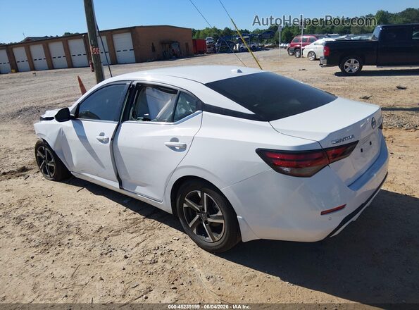 3N1AB8CV8RY318393 2024 NISSAN SENTRA White Trasero izquierdo