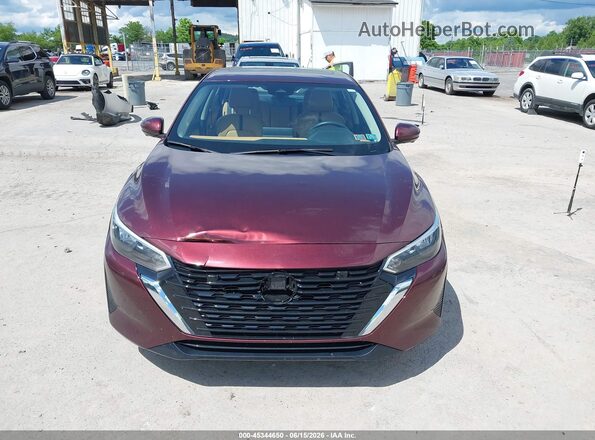 3N1AB8CV8RY388976 2024 NISSAN SENTRA Red Սարքավորումների վահանակի տեսք