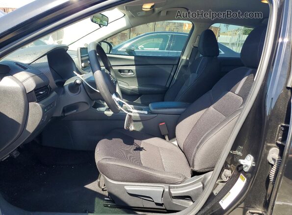 3N1AB8CV8SY203279 2025 NISSAN SENTRA Black Widok wnętrza z przodu