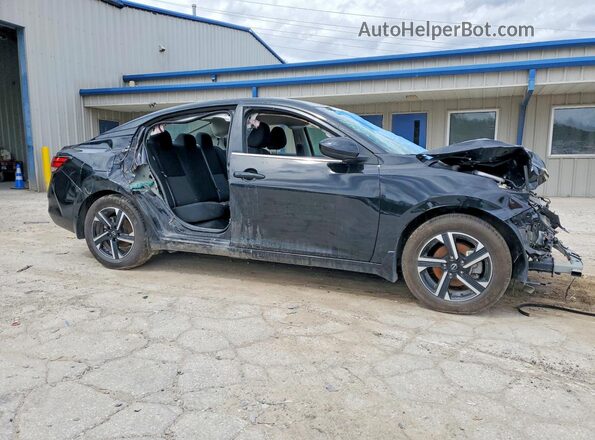 3N1AB8CV8SY244575 2025 NISSAN SENTRA Черный Передняя правая четверть