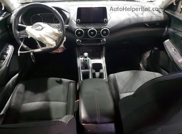 3N1AB8CV8SY244575 2025 NISSAN SENTRA Черный Вид панели приборов