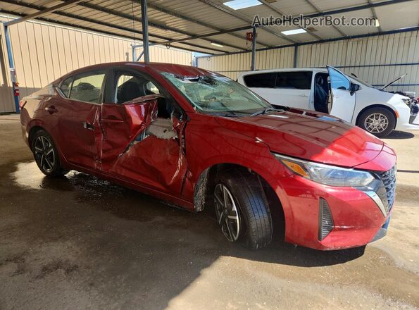 3N1AB8CV8SY244947 2025 NISSAN SENTRA Red Առջևի աջ
