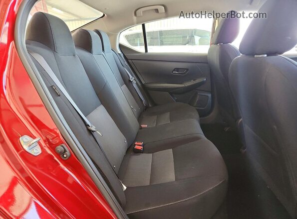 3N1AB8CV8SY244947 2025 NISSAN SENTRA Red Հետևի նստատեղերի տեսք