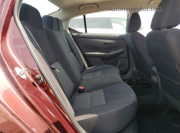 3N1AB8CV8SY289659 2025 NISSAN SENTRA Maroon Вид задніх сидінь