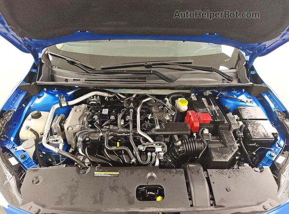 3N1AB8CV8SY293713 2025 NISSAN SENTRA Blue Vista interior trasera