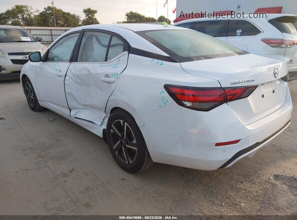 3N1AB8CV8SY301471 2025 NISSAN SENTRA White Tył lewy