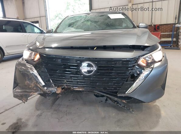 3N1AB8CV8SY348967 2025 NISSAN SENTRA Gray Դիմացի տեսք