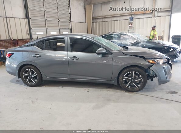 3N1AB8CV8SY348967 2025 NISSAN SENTRA Gray Սալոնի հետևի տեսք