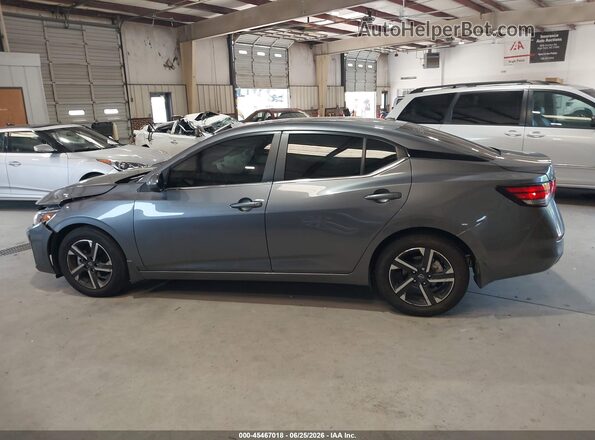3N1AB8CV8SY348967 2025 NISSAN SENTRA Gray Սալոնի 360 աստիճան տեսք