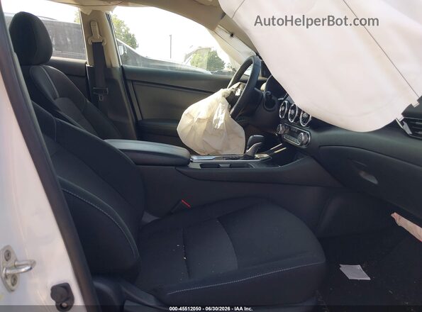 3N1AB8CV8SY375991 2025 NISSAN SENTRA White Widok wnętrza z przodu