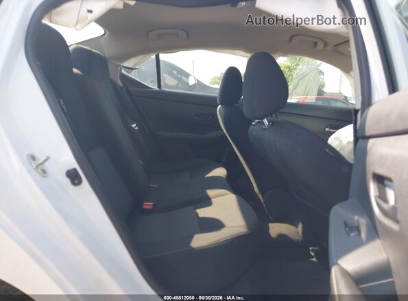 3N1AB8CV8SY375991 2025 NISSAN SENTRA White Widok naklejki z numerem VIN