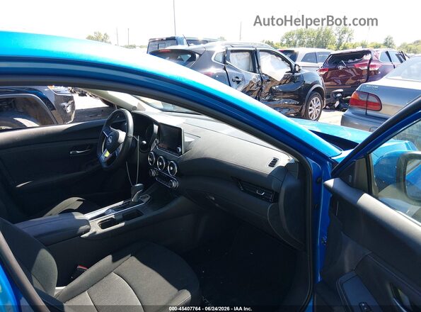 3N1AB8CV8SY381273 2025 NISSAN SENTRA Blue Вид салону спереду