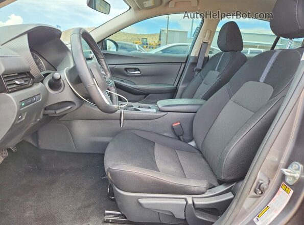 3N1AB8CV8SY396033 2025 NISSAN SENTRA Gray წინა სალონის ხედი
