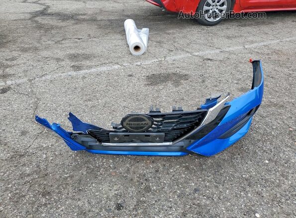 3N1AB8CV9LY260348 2020 NISSAN SENTRA Blue ძრავის განყოფილების ხედი