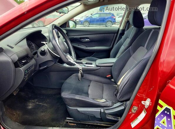 3N1AB8CV9MY212544 2021 NISSAN SENTRA Burgundy Սալոնի դիմացի տեսք