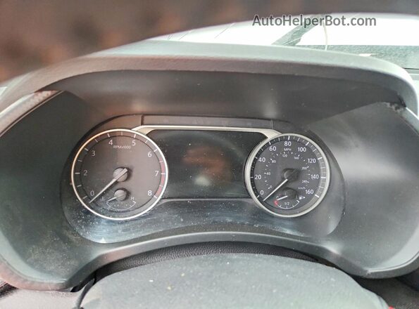 3N1AB8CV9MY222345 2021 NISSAN SENTRA Silver Vista del cuadro de instrumentos