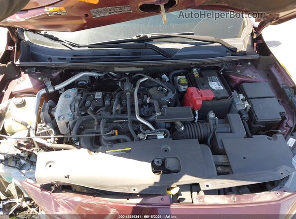 3N1AB8CV9MY248184 2021 NISSAN SENTRA Бордовый Вид сзади