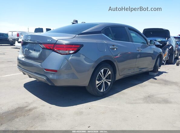 3N1AB8CV9MY255880 2021 NISSAN SENTRA Gray Rear right