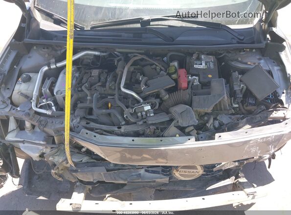 3N1AB8CV9MY255880 2021 NISSAN SENTRA Gray Rear view