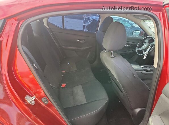 3N1AB8CV9MY266622 2021 NISSAN SENTRA Red Vista de los asientos traseros