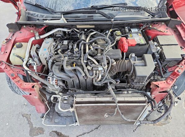 3N1AB8CV9MY266622 2021 NISSAN SENTRA Red Vista interior trasera