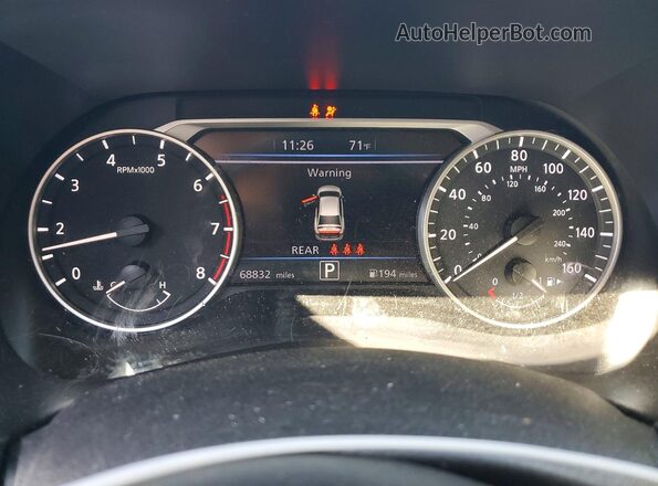 3N1AB8CV9MY292170 2021 NISSAN SENTRA Silver Vista del cuadro de instrumentos