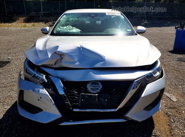 3N1AB8CV9MY292170 2021 NISSAN SENTRA Silver Vista frontal