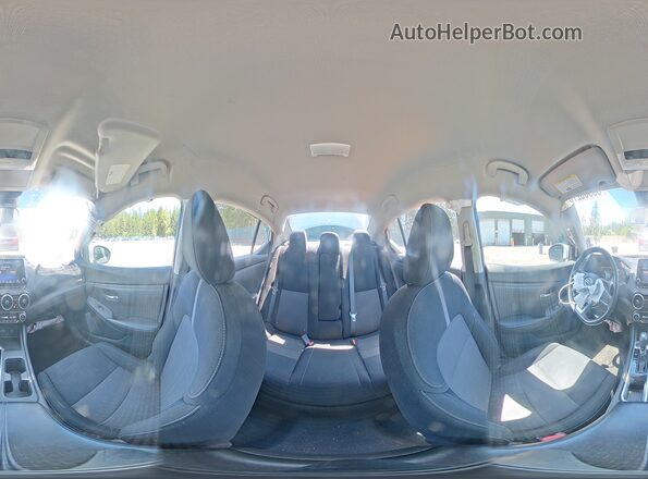 3N1AB8CV9MY292170 2021 NISSAN SENTRA Silver Vista de la etiqueta del VIN