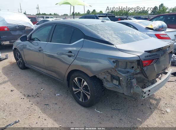 3N1AB8CV9MY297532 2021 NISSAN SENTRA Серый Задняя левая четверть