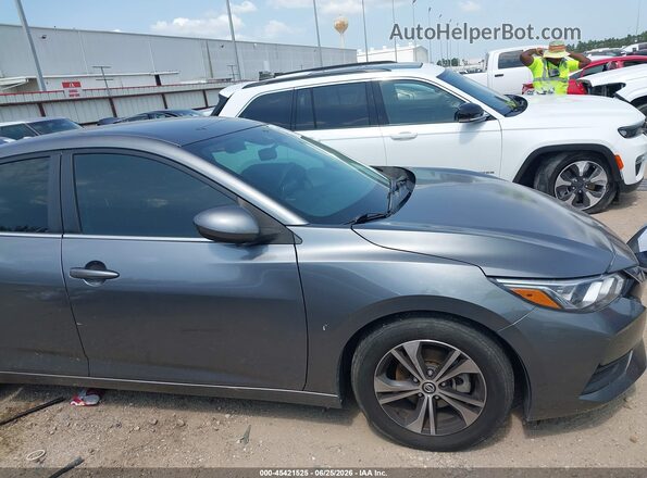 3N1AB8CV9MY297532 2021 NISSAN SENTRA Серый Панорамный вид салона 360°