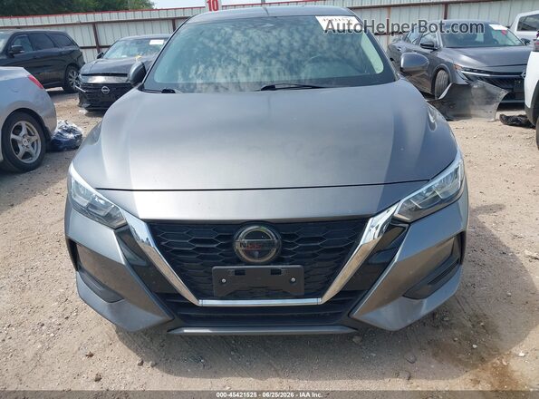 3N1AB8CV9MY297532 2021 NISSAN SENTRA Серый Вид задней части салона