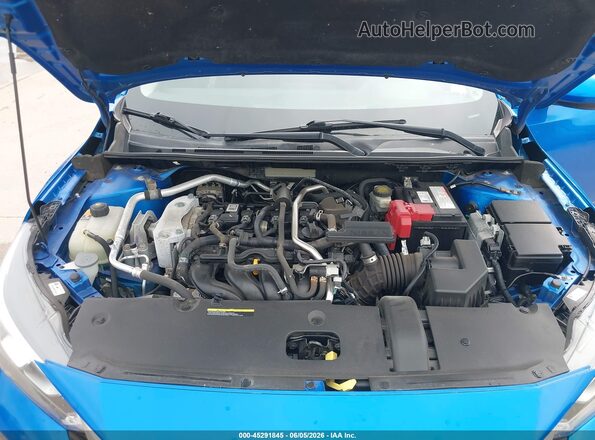 3N1AB8CV9MY298762 2021 NISSAN SENTRA Синий Вид сзади