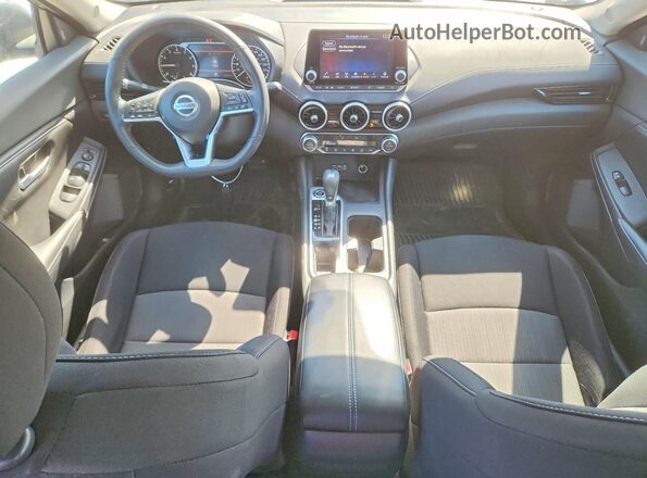 3N1AB8CV9MY320954 2021 NISSAN SENTRA Серый Вид панели приборов