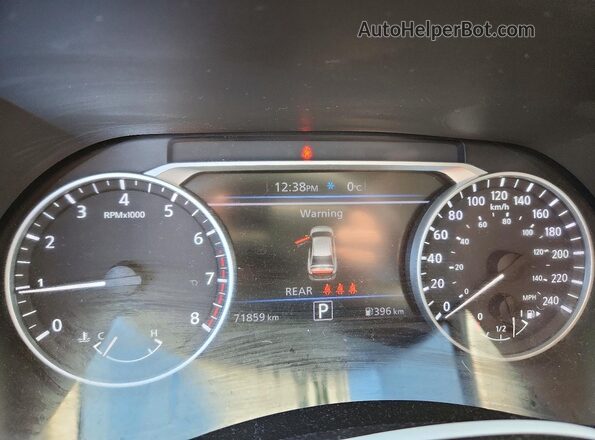 3N1AB8CV9MY320954 2021 NISSAN SENTRA Серый Вид щитка приборов
