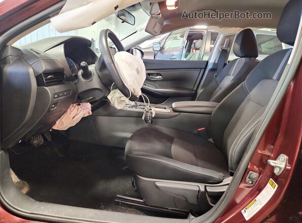 3N1AB8CV9PY228750 2023 NISSAN SENTRA Maroon 