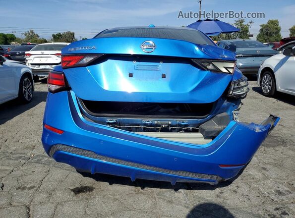 3N1AB8CV9PY245872 2023 NISSAN SENTRA Blue Vista trasera