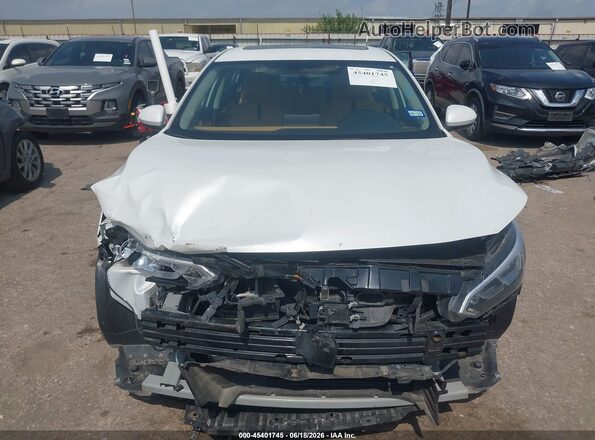 3N1AB8CV9PY247993 2023 NISSAN SENTRA White Instrument cluster view