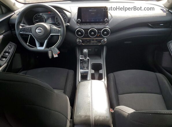 3N1AB8CV9PY260453 2023 NISSAN SENTRA Gray Widok deski rozdzielczej