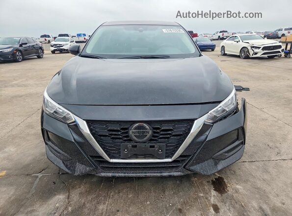 3N1AB8CV9PY322806 2023 NISSAN SENTRA Черный Вид спереди