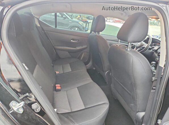 3N1AB8CV9PY322806 2023 NISSAN SENTRA Черный Вид задних сидений